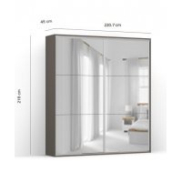 DRESSING LEX 221-218-45 D GRI/O/O
